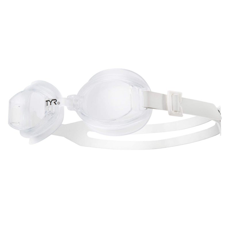 TYR Racetech Performance Goggle (Clear), 7.2 x 2.8 x 2.2 inches - Image 1